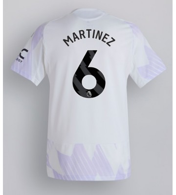Manchester United Lisandro Martinez #6 Replika Udebanetrøje 2025-26 Kortærmet